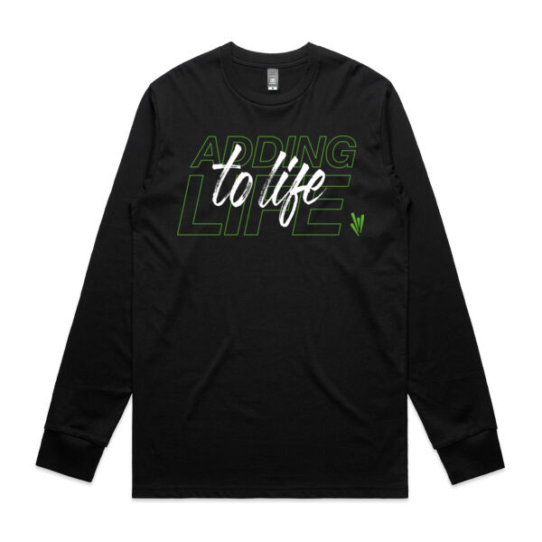 Adding Life to Life - Mens Staple Longsleeve Tee Thumbnail