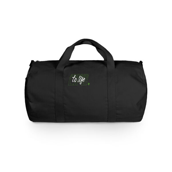 Adding Life to Life - Canvas Duffel Bag Thumbnail